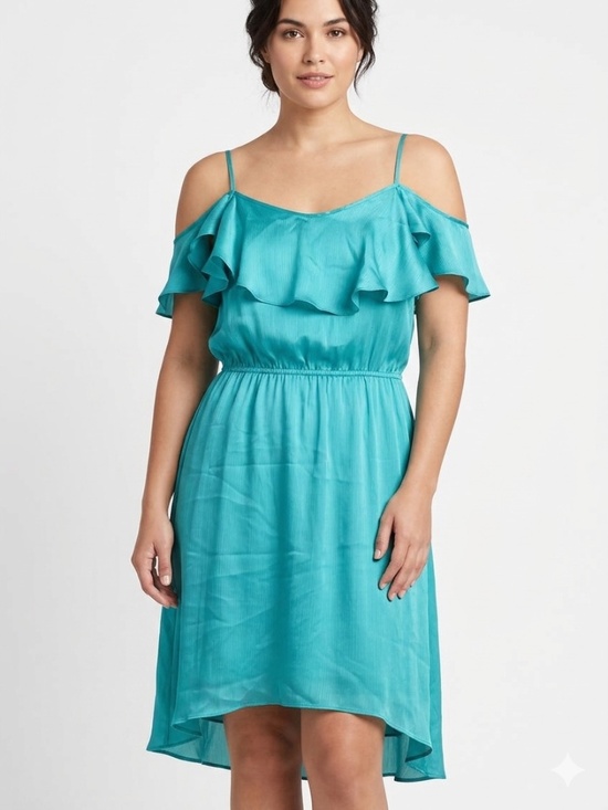 Bisou Bisou Dresses & Skirts - Bisou Bisou Turquoise Cocktail Dress | Size 12 | NWT | Summer Party Elegant Femi